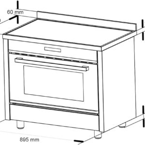 Centre de Cuisson KKT KOLBE CC9001IND - Four XXL et Plaque à Induction – Image 8