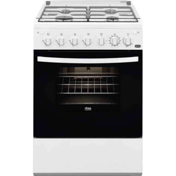 Cuisiniere-a-gaz-Faure-FCG612H1WA-–-4-Foyers-Four-55L-Classe-A-1 Cuisinière à gaz Faure FCG612H1WA