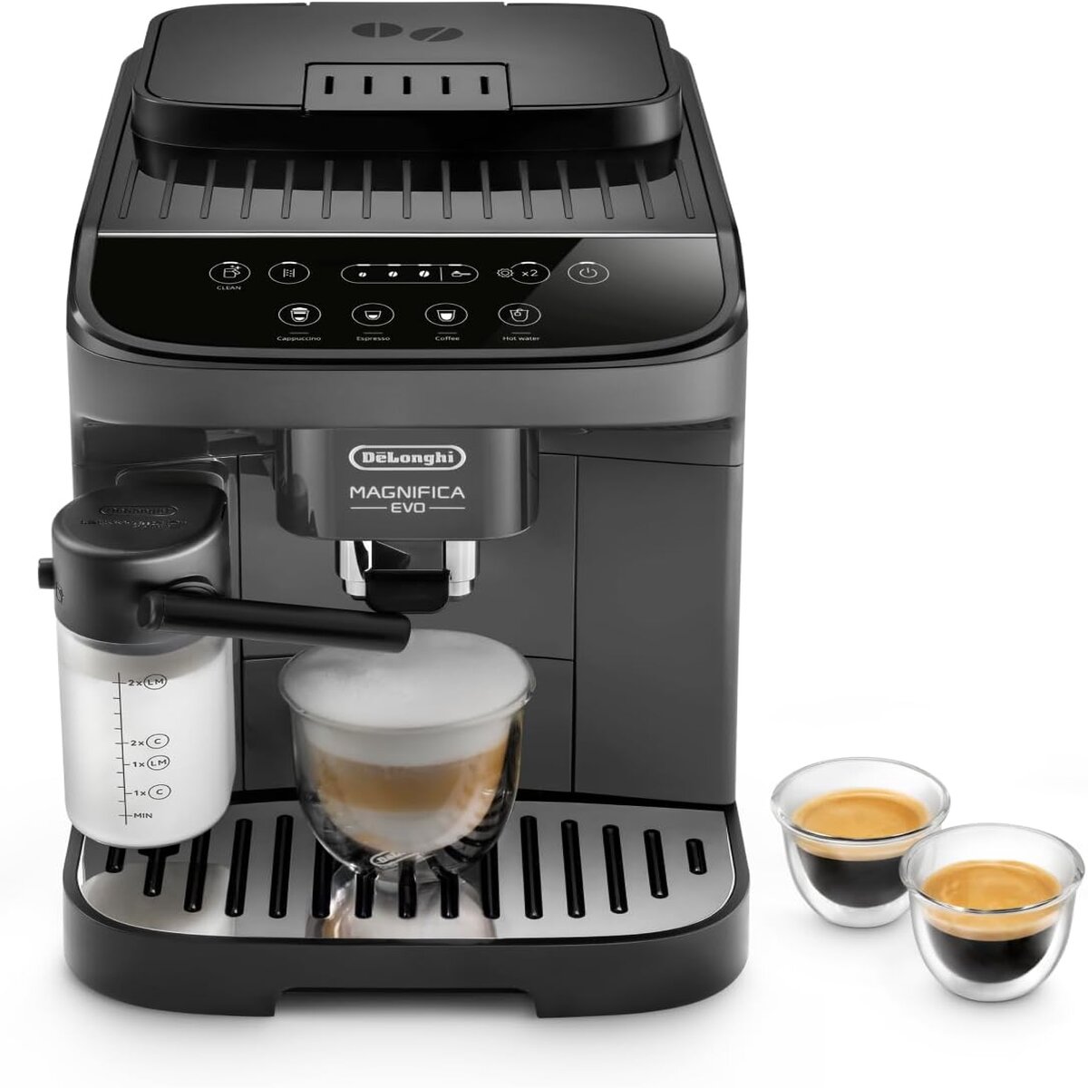 De'Longhi Magnifica Evo ECAM292.52.GB, Machine Automatique à Café en Grains, 4 Recettes