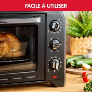 Mini Four électrique posable Moulinex Optimo 33l OX464811 Noir – Image 5