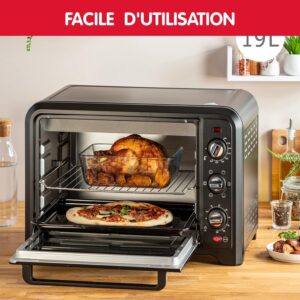 Mini Four électrique posable Moulinex Optimo OX444810 19L Noir – Image 6