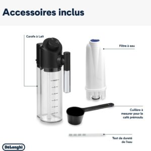 De'Longhi Magnifica Evo Next ECAM312.80.TB, Machine Café Automatique, 1450W, Noir titane – Image 9