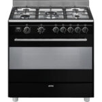 SMEG Piano de Cuisson BG91CTN2 - Cuisinière Multifonction 5 Foyers Gaz 1