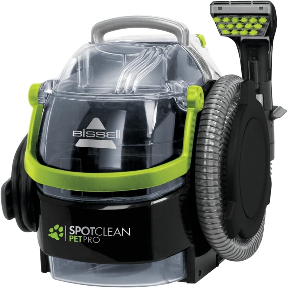 Bissell SpotClean Pet Pro, Aspiradora de Agua Tapiceria, Lava Aspiradora Ideal para Dueños de Mascotas, Limpiador de Liquidos para Alfombras, Tapiceria, Sofa, Autos y Más, Motor Potente de 750W, 15585