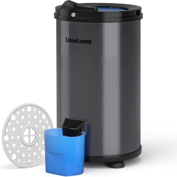 Umelome Essoreuse grande capacité 6 kg Séchoir rotatif 2800 tr/min Spin Dryer énergétique et économie d'énergie