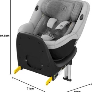 Maxi-Cosi Mica i-Size Siège-Auto Pivotant 360°, Base ISOFIX, de la Naissance jusqu'a 4 ans environ