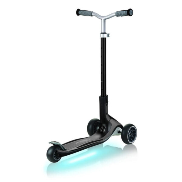 GLOBBER Trottinette enfant 3 roues Ultimum à partir de 5 ans GLOBBER Trottinette enfant 3 roues Ultimum Lights, module lumineux gris trottinette globber enfant​ 3 roues​