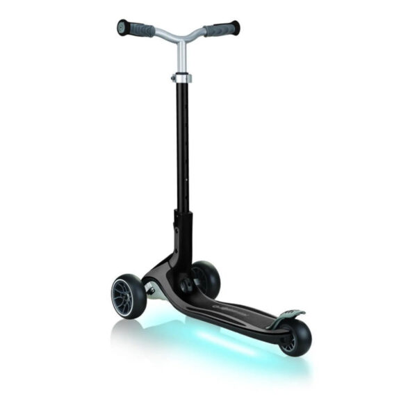 GLOBBER Trottinette enfant 3 roues Ultimum à partir de 5 ans GLOBBER Trottinette enfant 3 roues Ultimum Lights, module lumineux gris trottinette globber enfant​ 3 roues​