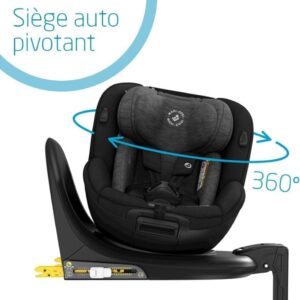 Maxi-Cosi Mica i-Size Siège-auto Bébé Pivotant 360°, Base ISOFIX, 0 à 4 ans – Image 6