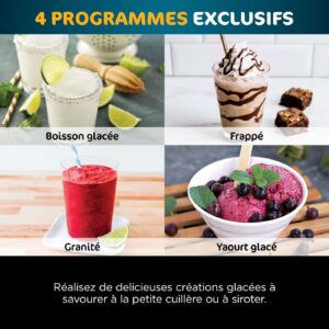 Ninja CREAMi Deluxe NC501EU, Machine a glace Sorbetière, 3 bacs, 10 fonctions,Crème glacée, Option de saveur 2 en 1 – Image 7