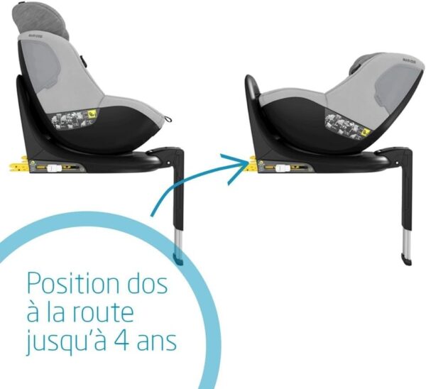 Maxi-Cosi Mica i-Size Siège-Auto Pivotant 360°, Base ISOFIX, de la Naissance jusqu'a 4 ans environ