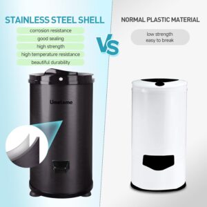 Umelome Essoreuse grande capacité 6kg Séchoir rotatif 2800 tr/min Spin Dryer énergétique et économie d'énergie [Classe énergétique A+++] – Image 9