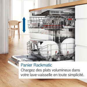 Bosch lave-vaisselle Série 4, Lave-vaisselle encastrable Home Connect, Lave-vaisselle 13 couverts Bosch, Bosch SMV4HVX45E lave-vaisselle silencieux, Lave-vaisselle Bosch avec moteur EcoSilence,