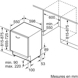 Bosch SMV4HVX45E - Série 4, Lave-vaisselle intégrable – Image 8