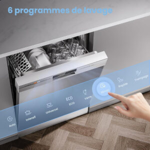 Lave-Vaisselle COMFEE' : Pose Libre, Silencieux, Compact et Économique pour 6 à 14 Couverts – Image 13
