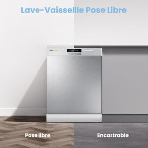 Lave-Vaisselle COMFEE' : Pose Libre, Silencieux, Compact et Économique pour 6 à 14 Couverts – Image 15