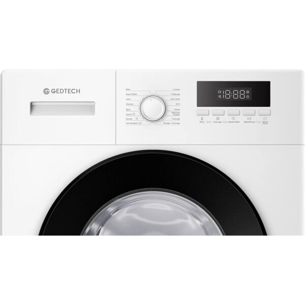GEDTECH GLL101400DG, Lave-linge GEDTECH 7kgs, Lave-linge GEDTECH classe énergétique A, Lave-linge silencieux GEDTECH,