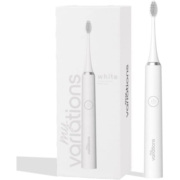 Brosse à dents électrique sonique rechargeable, Brosse à dents avec minuteur intégré, Brosse à dents électrique longue autonomie, Brosse à dents sonique pour gencives sensibles, Brosse à dents électrique 5 modes de brossage,