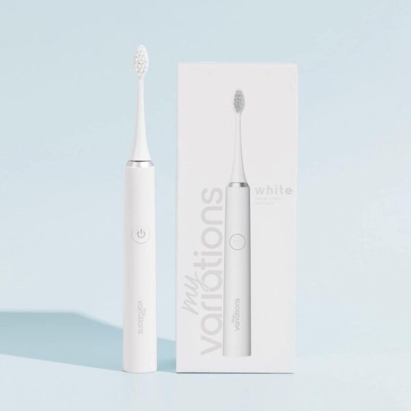 Brosse à dents électrique sonique rechargeable, Brosse à dents avec minuteur intégré, Brosse à dents électrique longue autonomie, Brosse à dents sonique pour gencives sensibles, Brosse à dents électrique 5 modes de brossage,