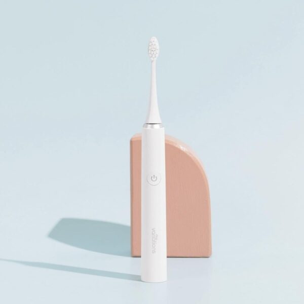 Brosse à dents électrique sonique rechargeable, Brosse à dents avec minuteur intégré, Brosse à dents électrique longue autonomie, Brosse à dents sonique pour gencives sensibles, Brosse à dents électrique 5 modes de brossage,