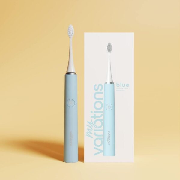 Brosse à dents électrique sonique rechargeable, Brosse à dents avec minuteur intégré, Brosse à dents électrique longue autonomie, Brosse à dents sonique pour gencives sensibles, Brosse à dents électrique 5 modes de brossage,