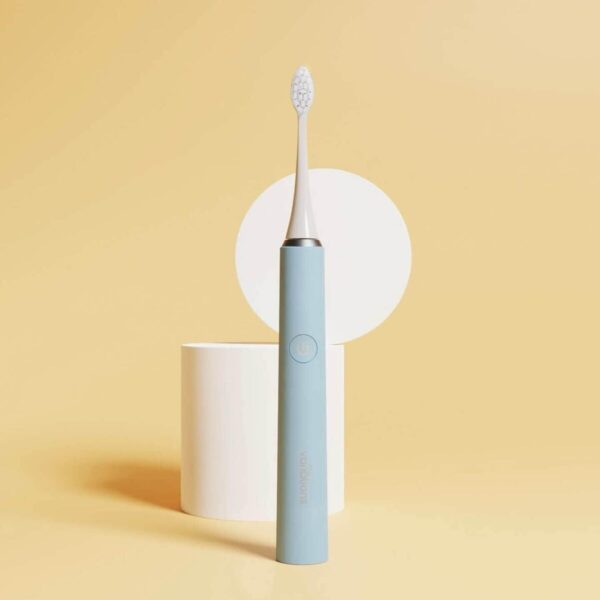 Brosse à dents électrique sonique rechargeable, Brosse à dents avec minuteur intégré, Brosse à dents électrique longue autonomie, Brosse à dents sonique pour gencives sensibles, Brosse à dents électrique 5 modes de brossage,