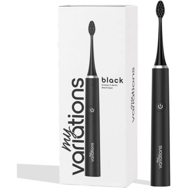 Brosse à dents électrique sonique rechargeable, Brosse à dents avec minuteur intégré, Brosse à dents électrique longue autonomie, Brosse à dents sonique pour gencives sensibles, Brosse à dents électrique 5 modes de brossage,