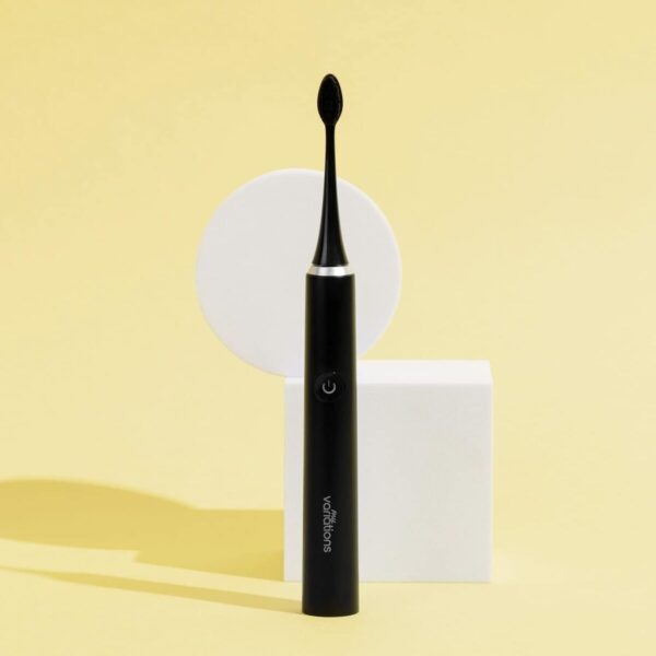 Brosse à dents électrique sonique rechargeable, Brosse à dents avec minuteur intégré, Brosse à dents électrique longue autonomie, Brosse à dents sonique pour gencives sensibles, Brosse à dents électrique 5 modes de brossage,