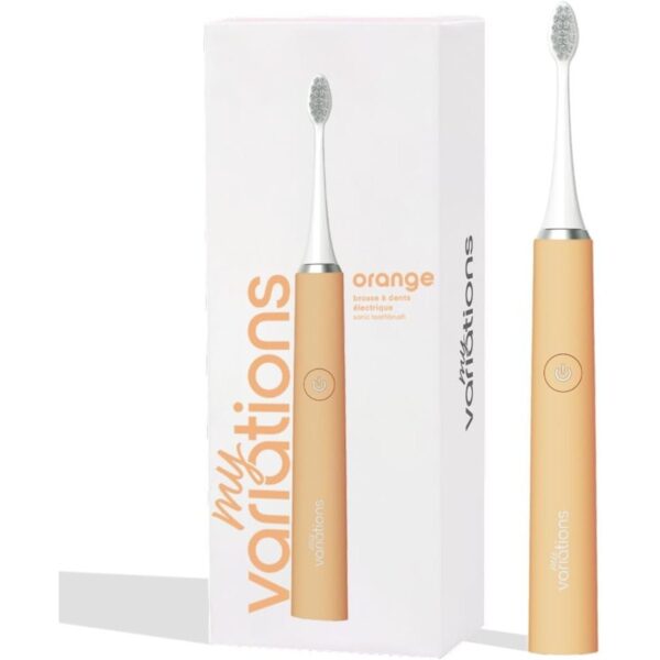 Brosse à dents électrique sonique rechargeable, Brosse à dents avec minuteur intégré, Brosse à dents électrique longue autonomie, Brosse à dents sonique pour gencives sensibles, Brosse à dents électrique 5 modes de brossage,