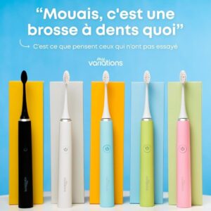 My Variations - Brosse à Dents Électrique Sonique - Rechargeable - 1 Mois de Batterie - 5 Modes de Brossage - Minuteur de 2 Min Intégré – Image 24
